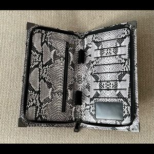 Python Embossed X-large RFID Blocking Leather Wallet